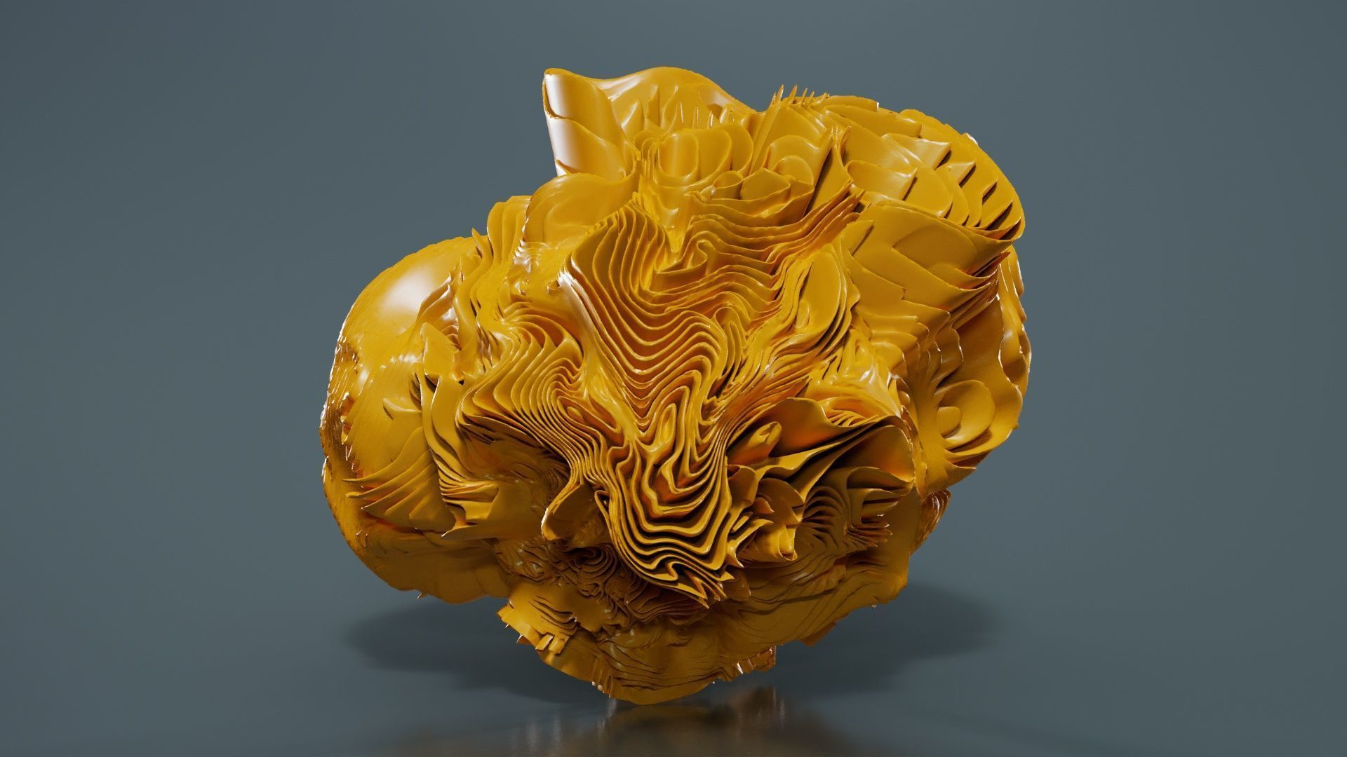 Folded Sphere 11 3D model_7