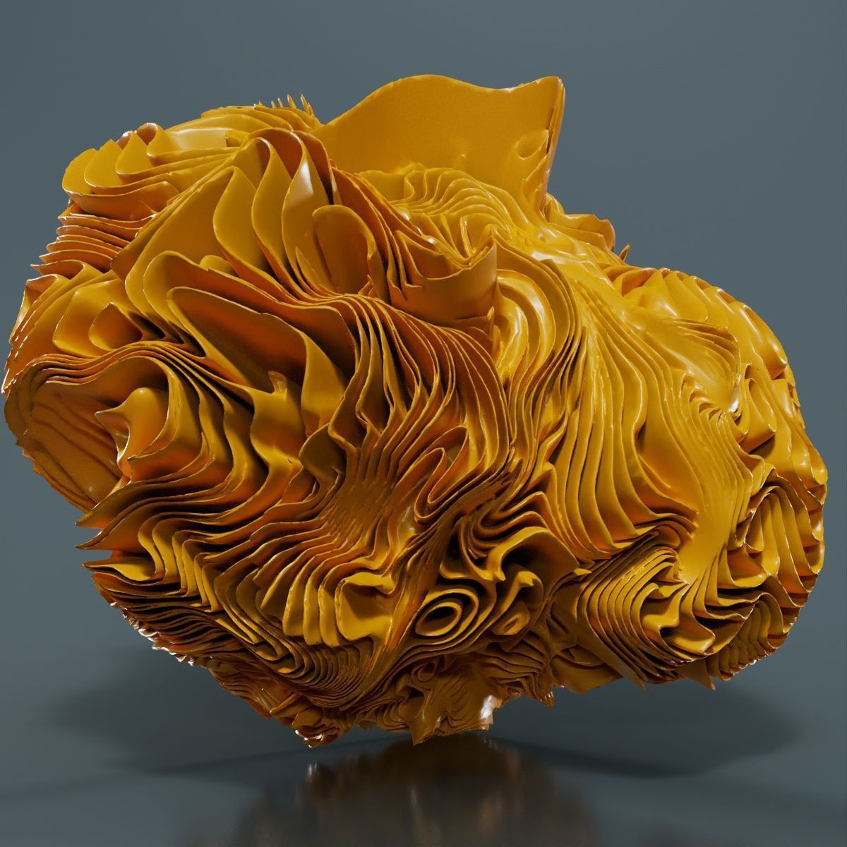 Folded Sphere 11 3D model_13