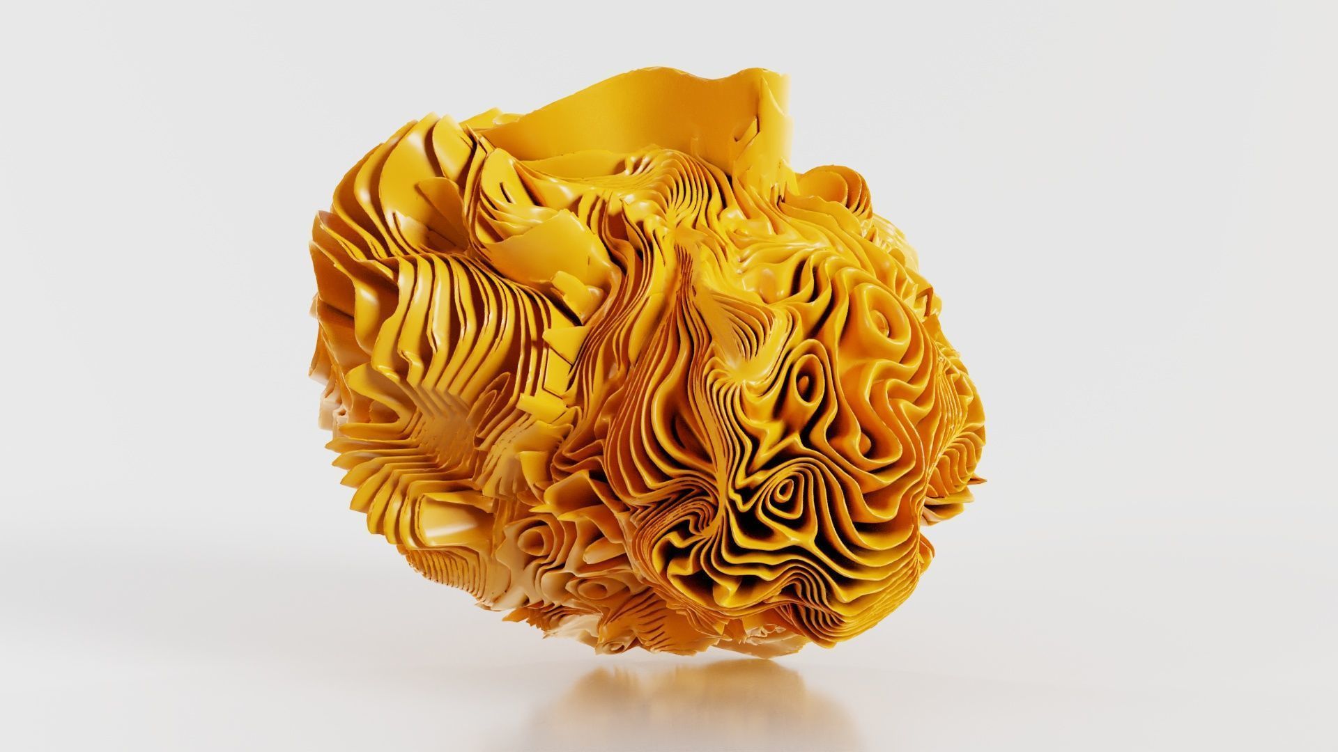 Folded Sphere 11 3D model_1