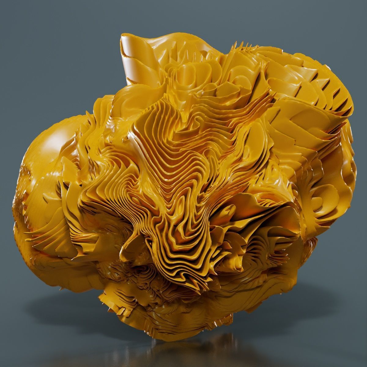 Folded Sphere 11 3D model_9