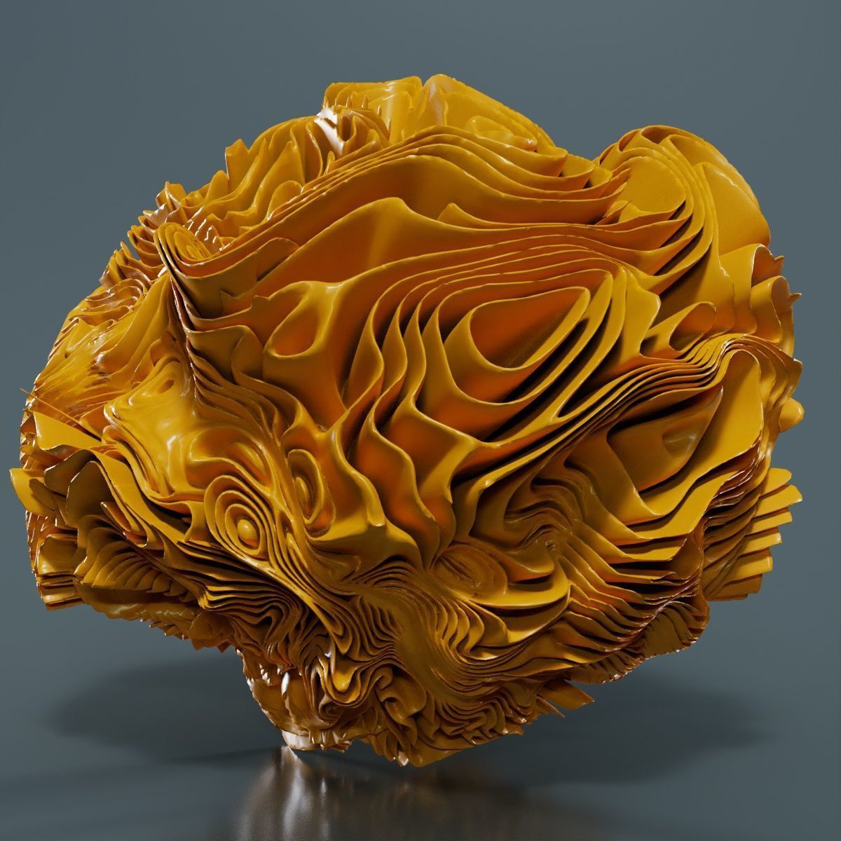 Folded Sphere 11 3D model_15