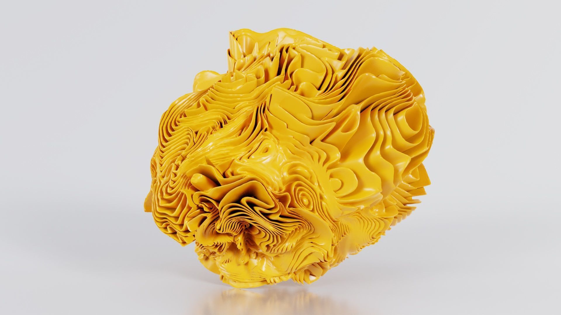 Folded Sphere 11 3D model_4