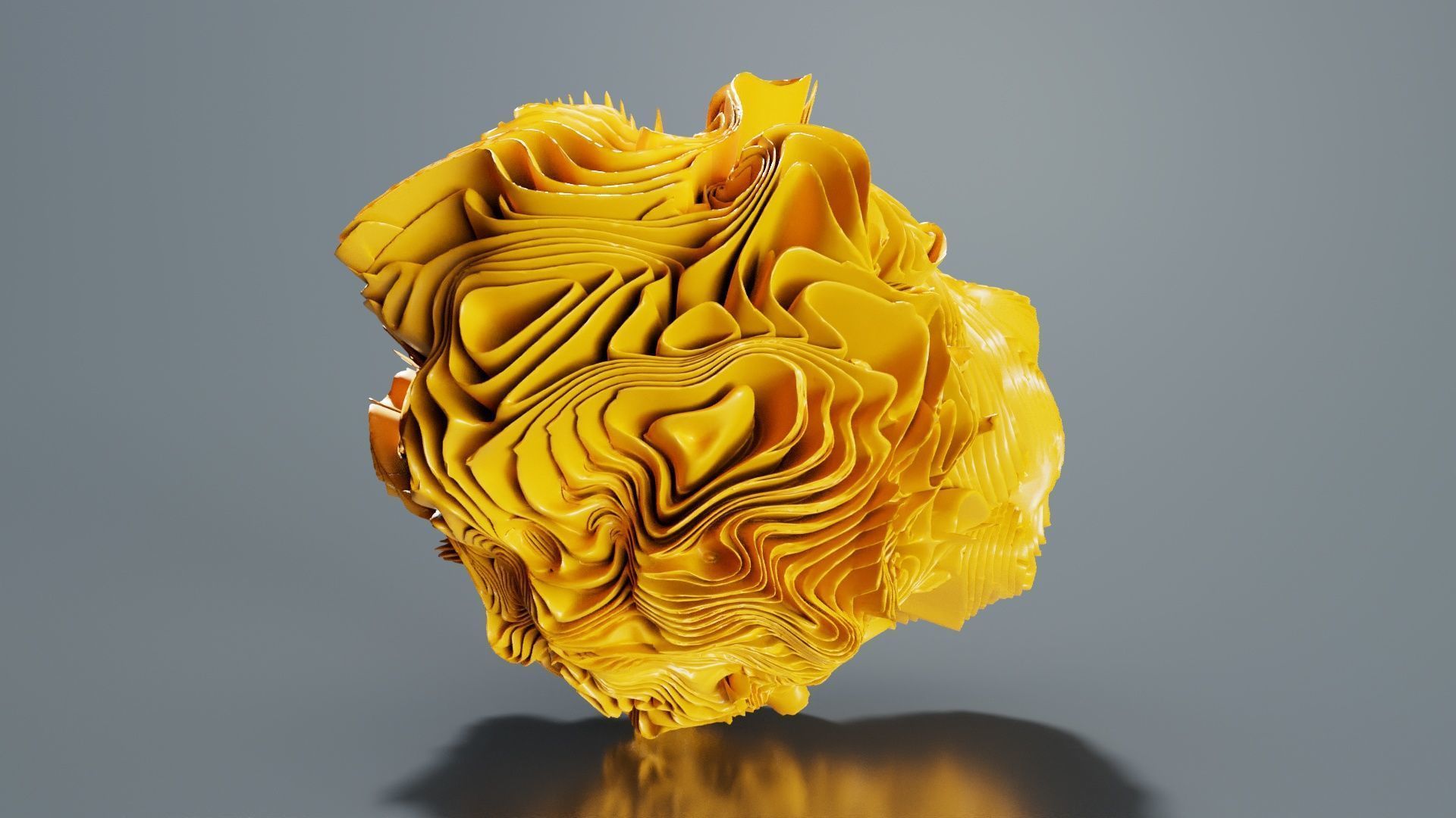 Folded Sphere 11 3D model_2