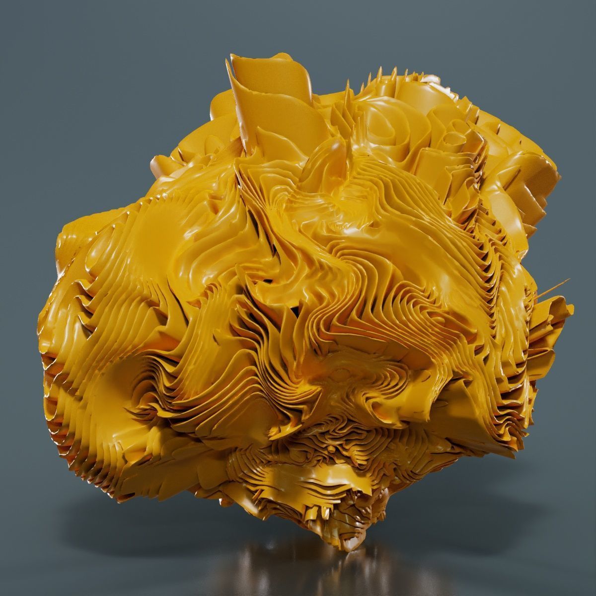 Folded Sphere 11 3D model_10