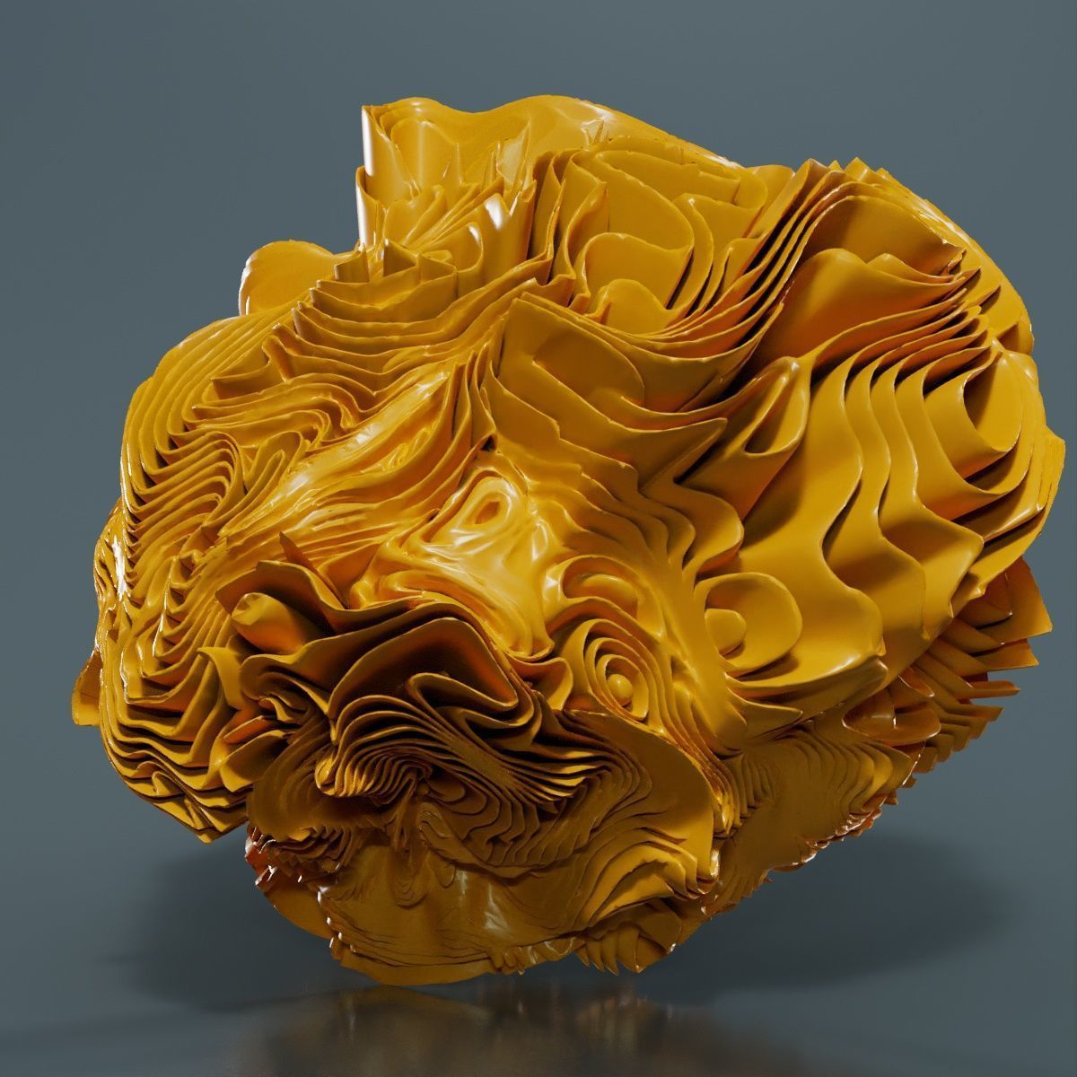 Folded Sphere 11 3D model_16