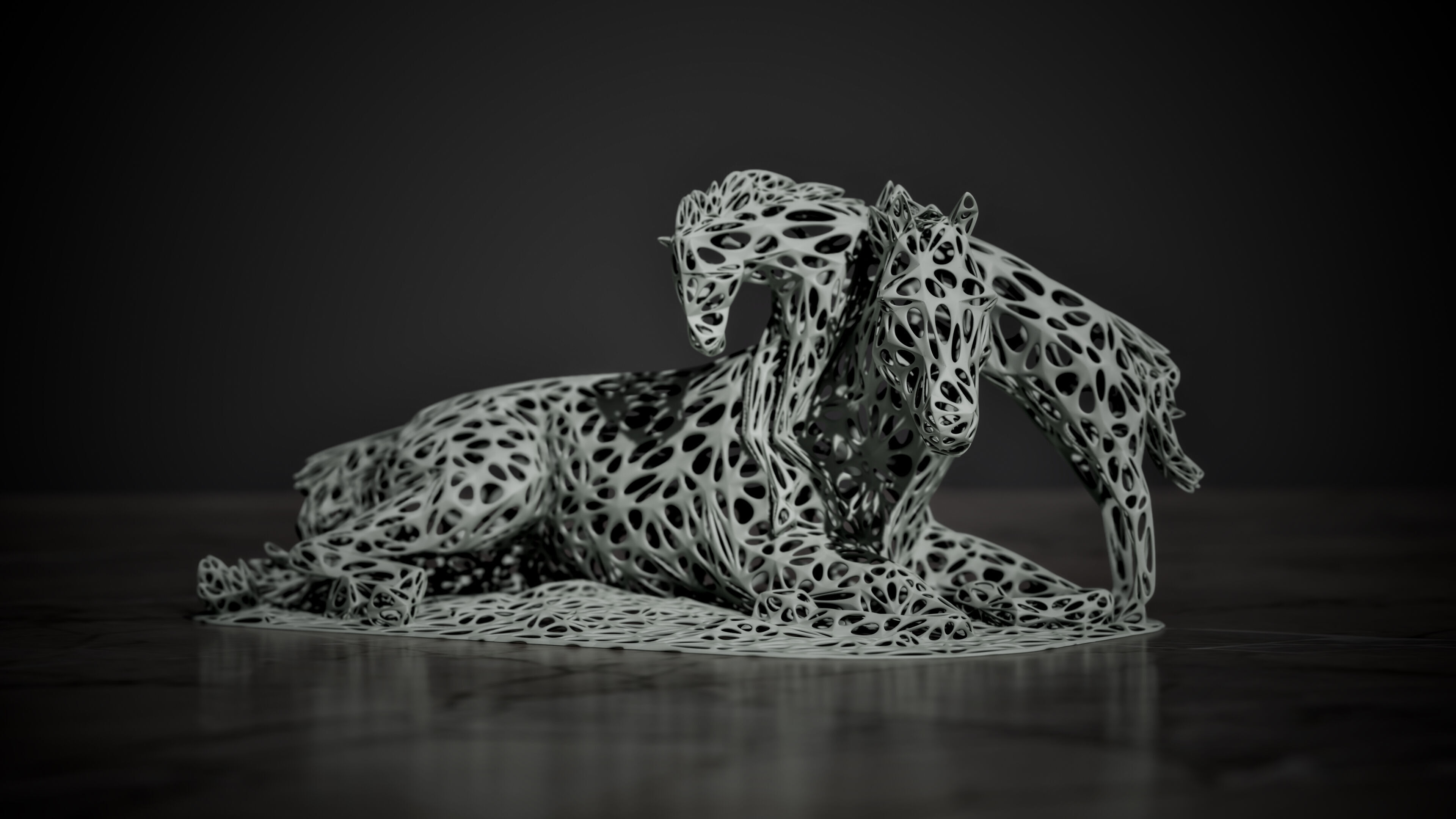 Horse 3D print model_4