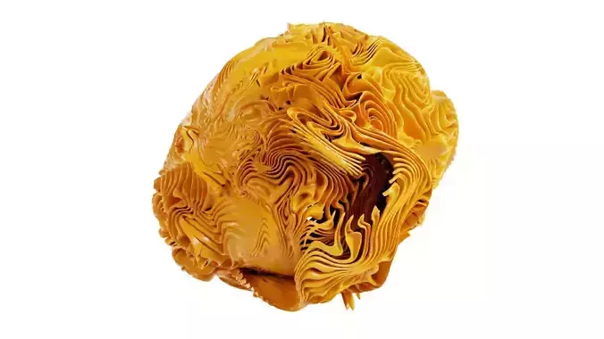 Folded Sphere 12 3D model