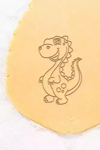 Baby Dinasour Cookie Cutter - Biscuit Cutter