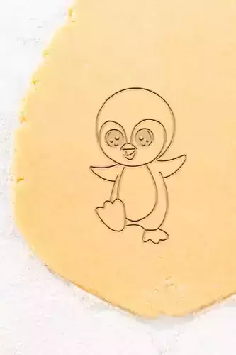 Baby Penguin Cookie Cutter - Biscuit Cutter