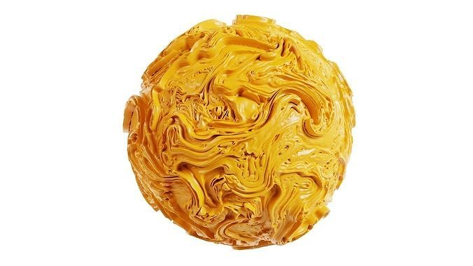 Folded Sphere 2 3D model
