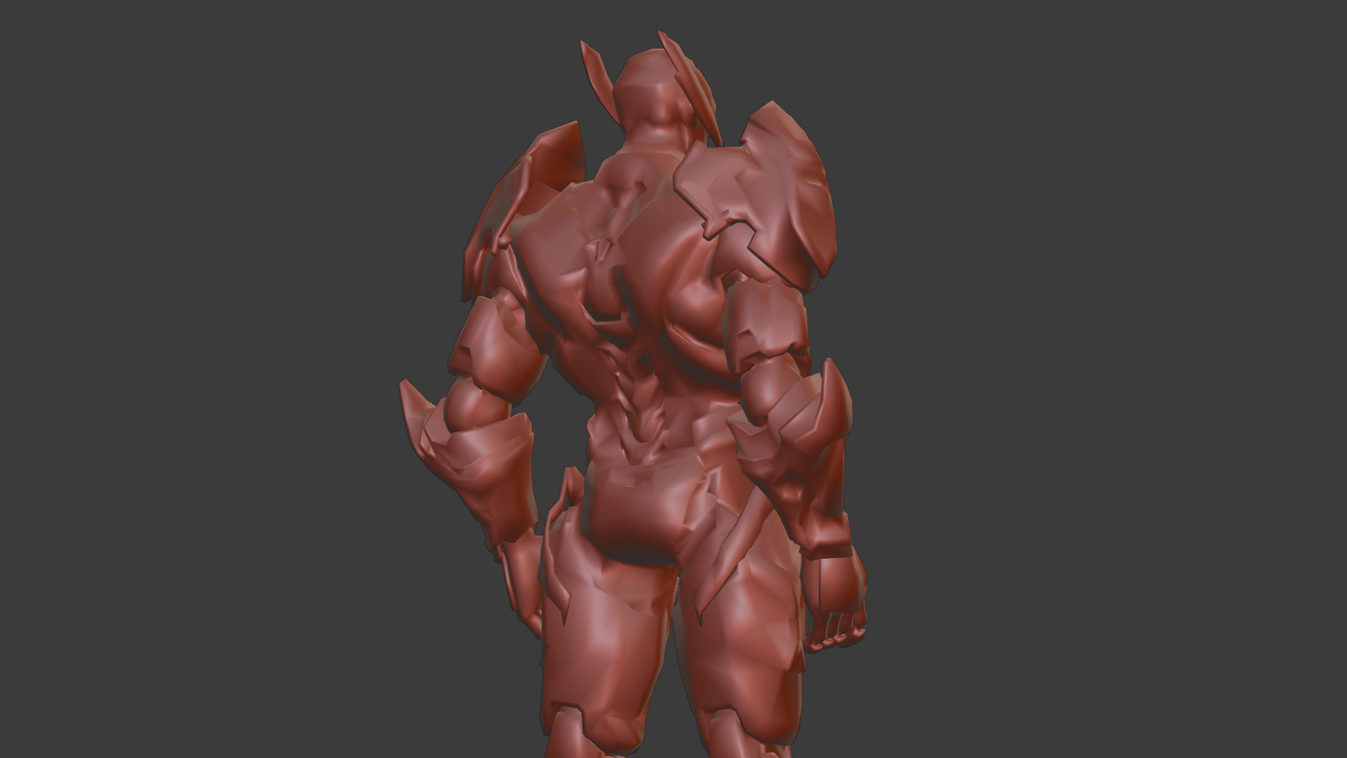 Ultron Futuristic AI Robot Overlord 3D Model Metallic Villain Low-poly 3D model_15