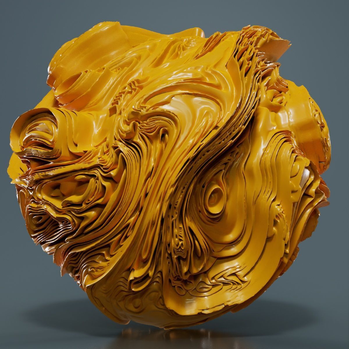 Folded Sphere 3 3D model_15