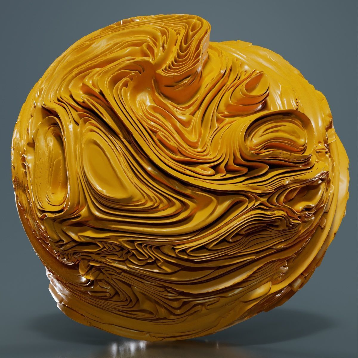 Folded Sphere 3 3D model_9