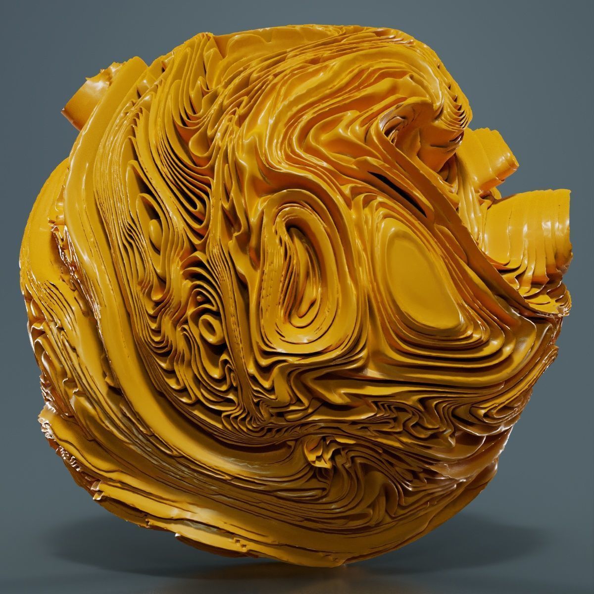 Folded Sphere 3 3D model_10