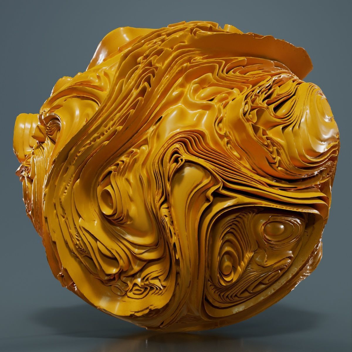 Folded Sphere 3 3D model_14