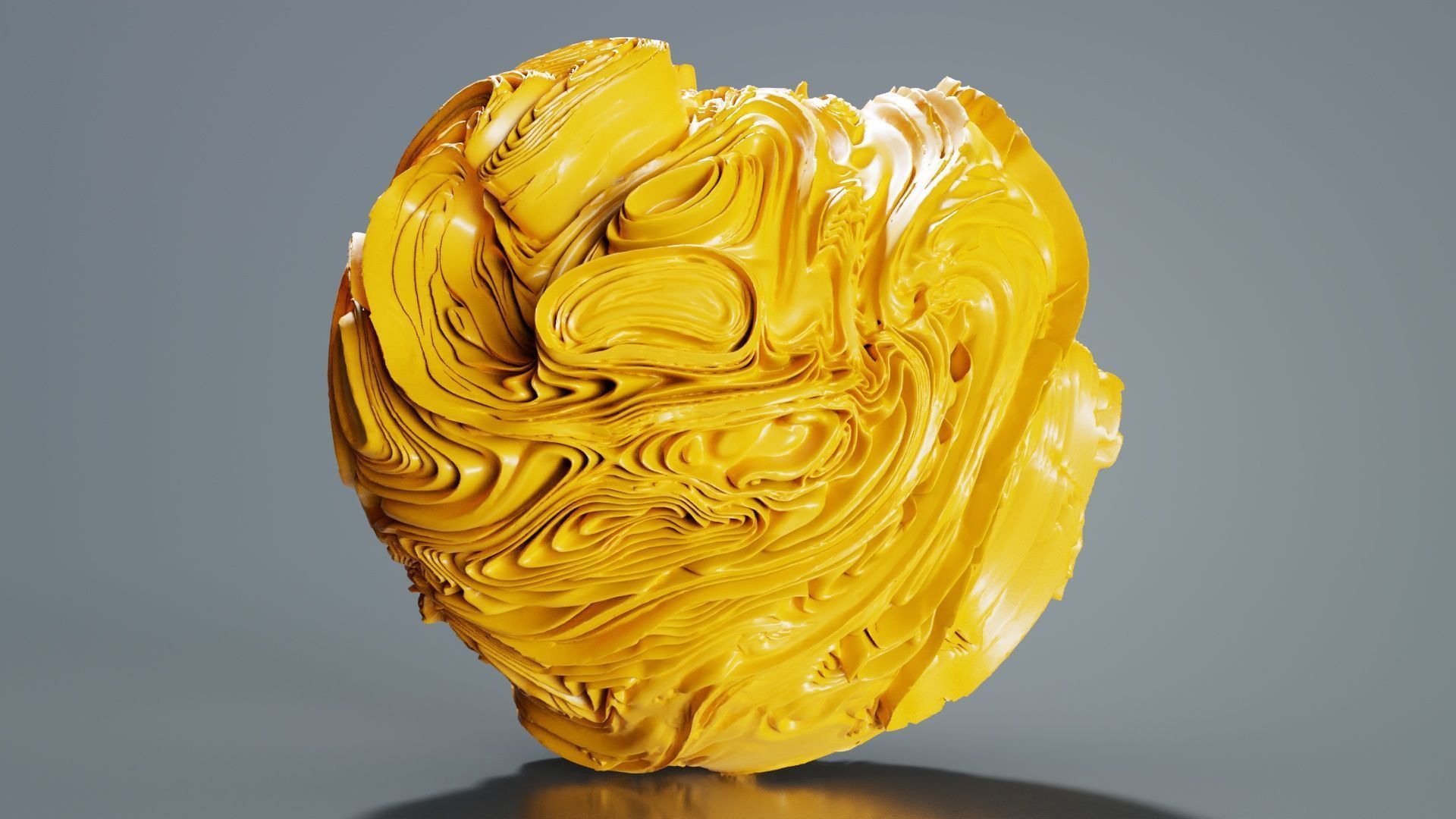 Folded Sphere 3 3D model_8