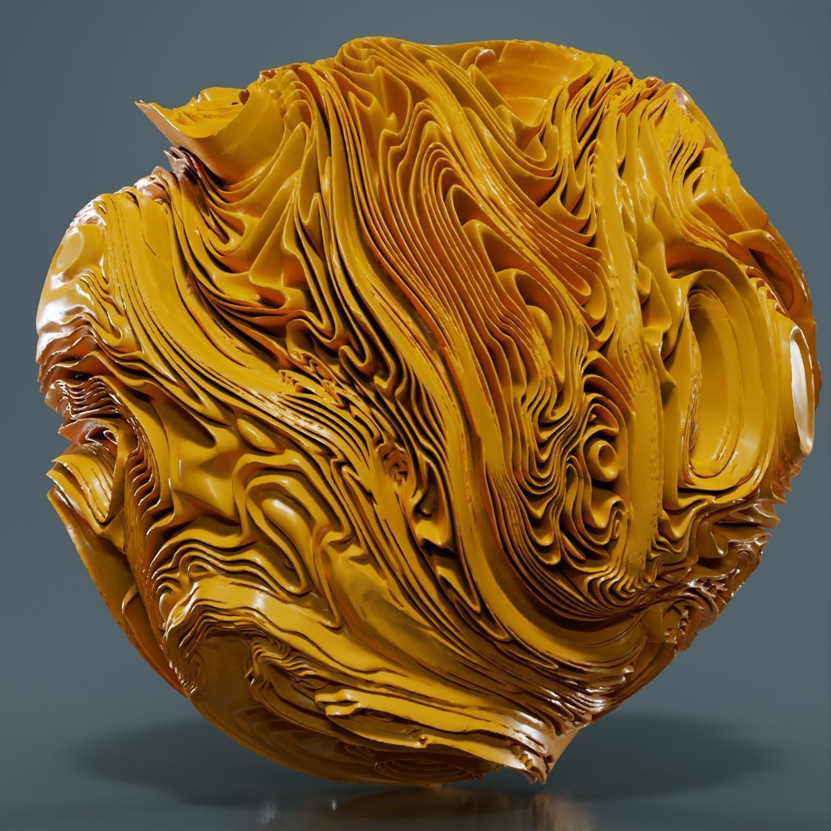 Folded Sphere 3 3D model_11