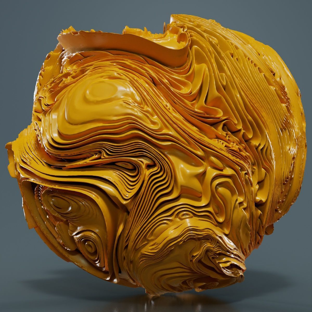 Folded Sphere 3 3D model_12