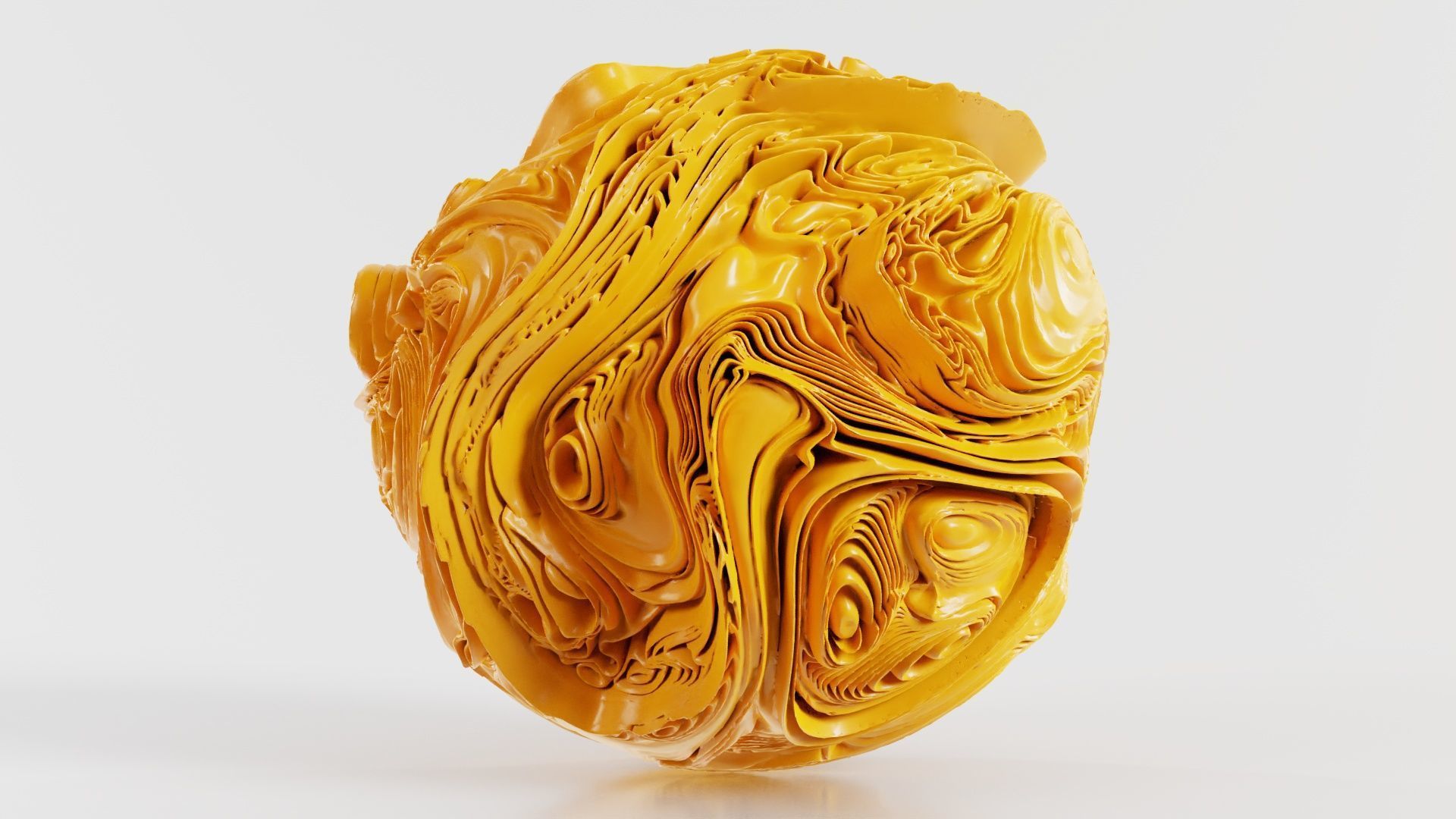 Folded Sphere 3 3D model_4