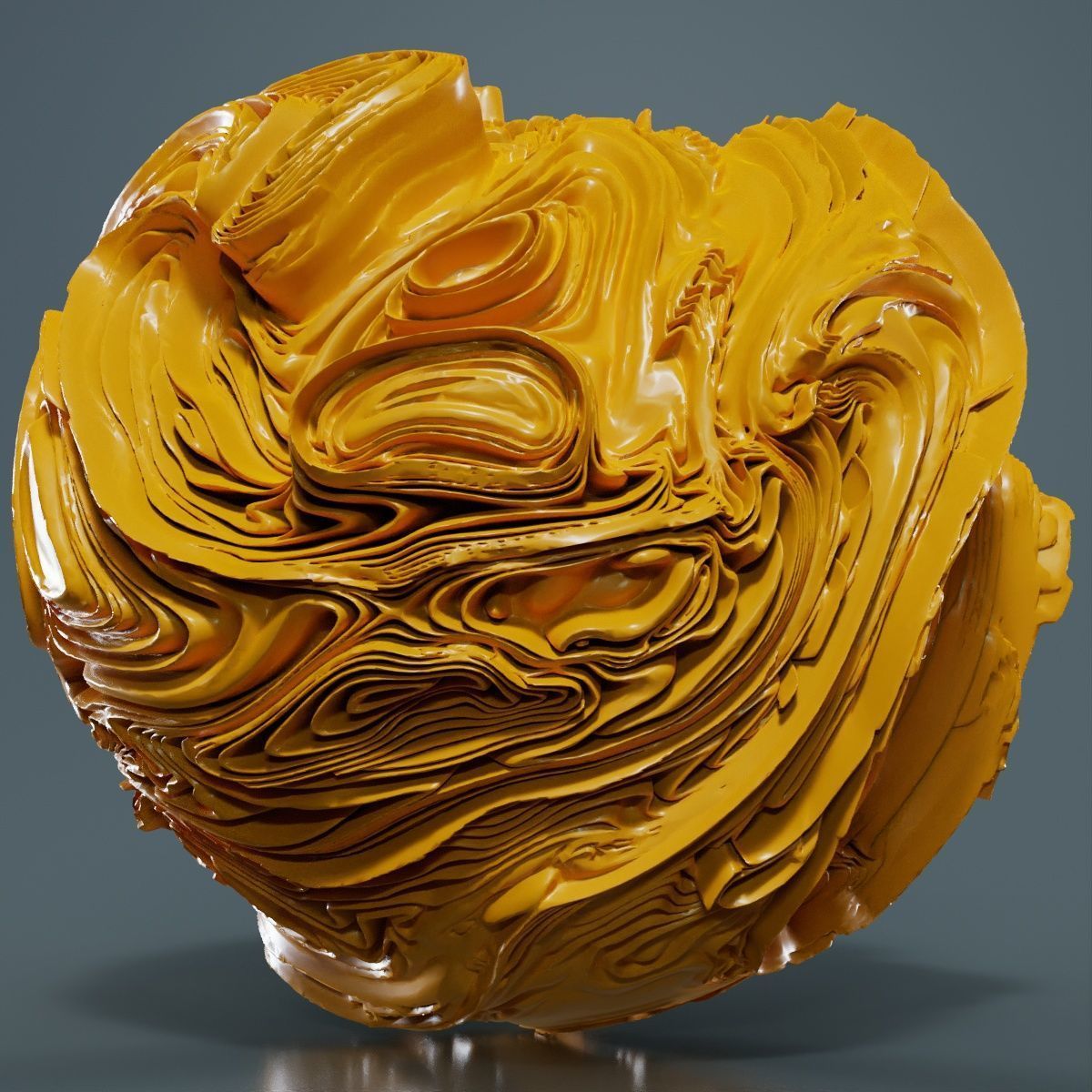 Folded Sphere 3 3D model_16