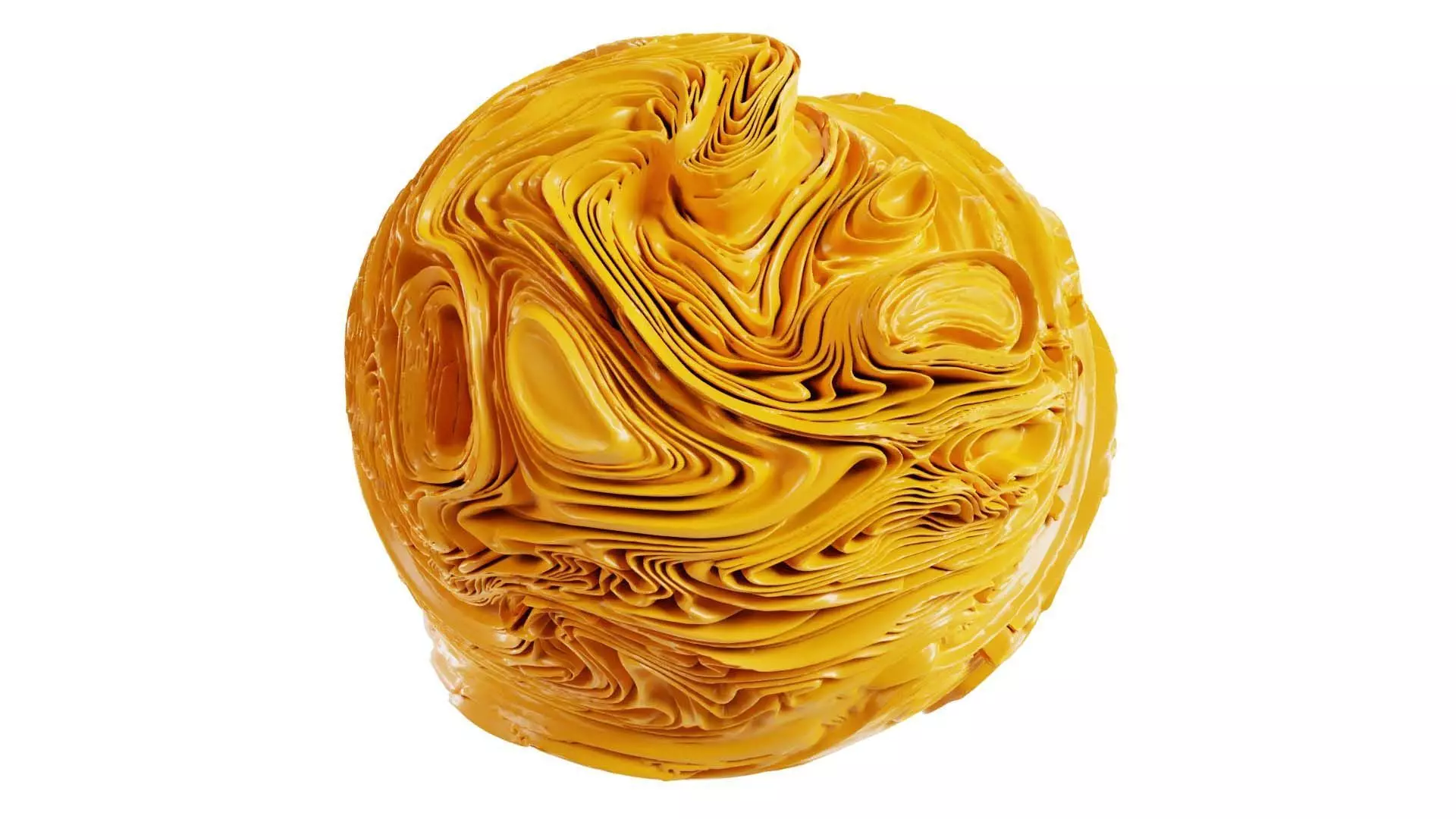 Folded Sphere 3 3D model_0