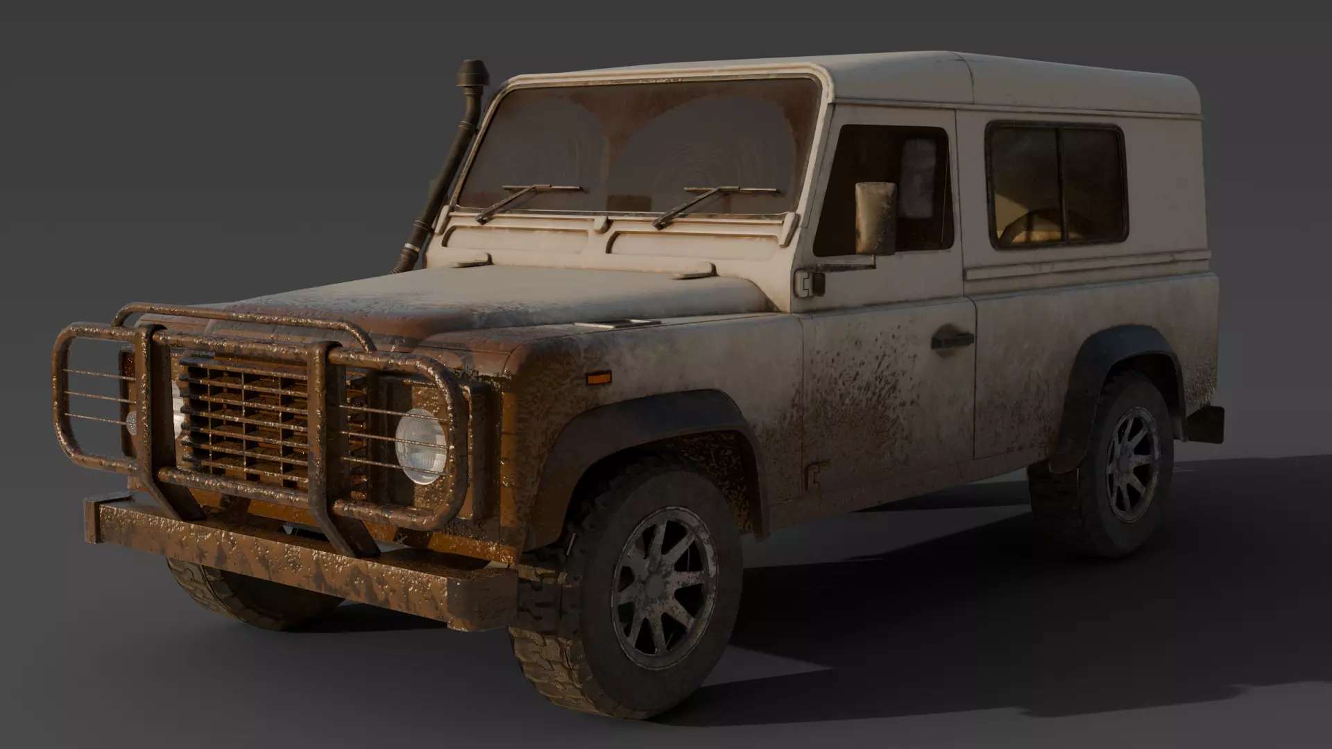 1996 Land Rover Defender 110 3D model