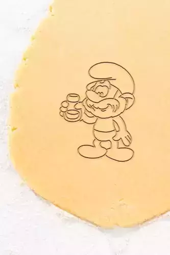 Smurf Cookie Cutter - Biscuit Cutter