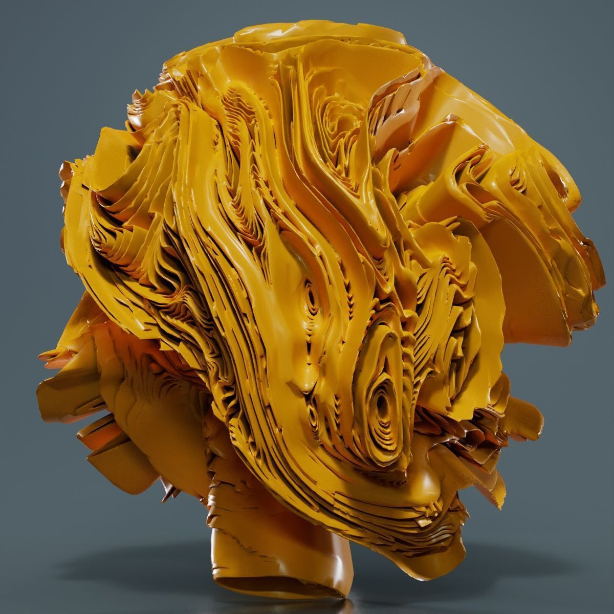 Folded Sphere 5 3D model_13