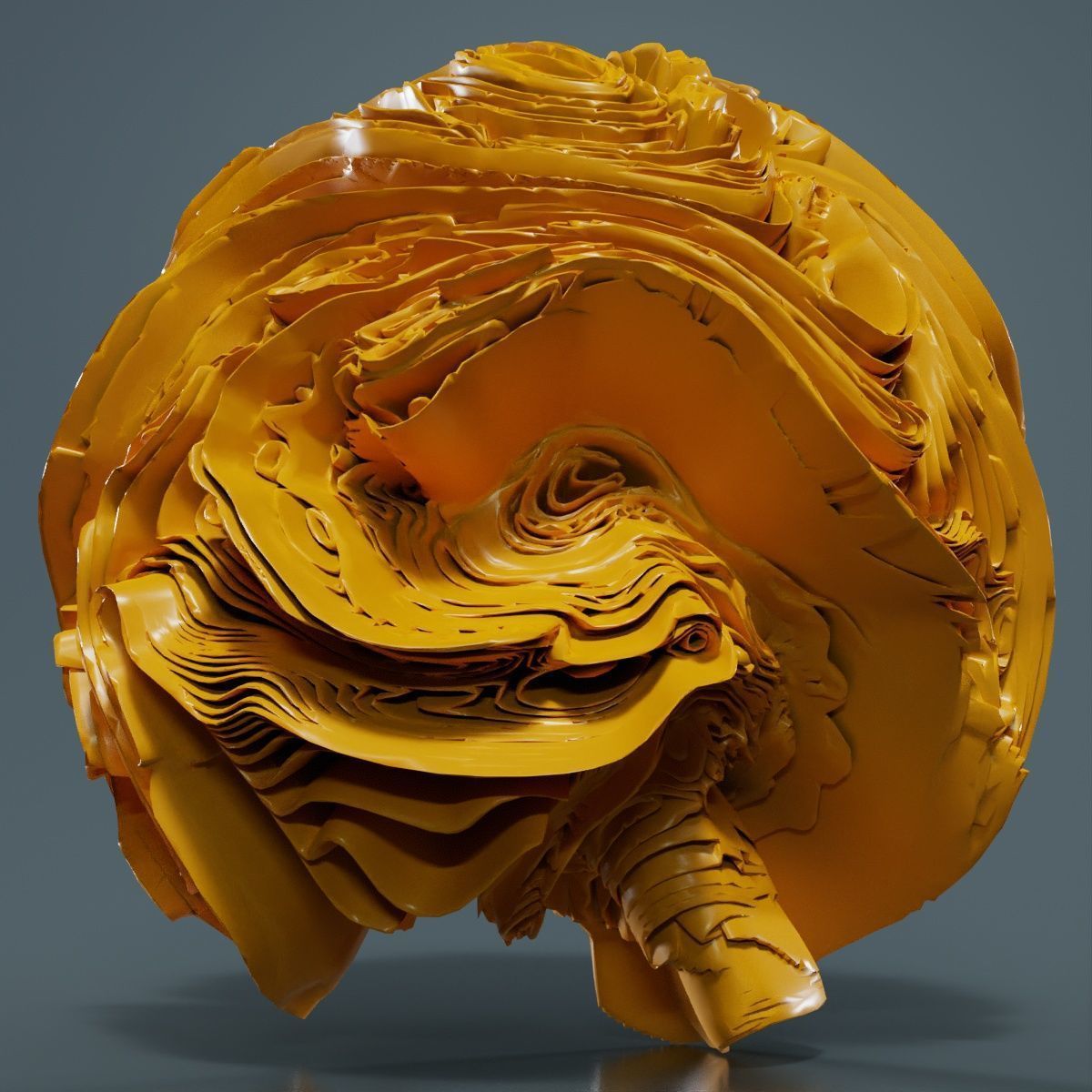 Folded Sphere 5 3D model_15