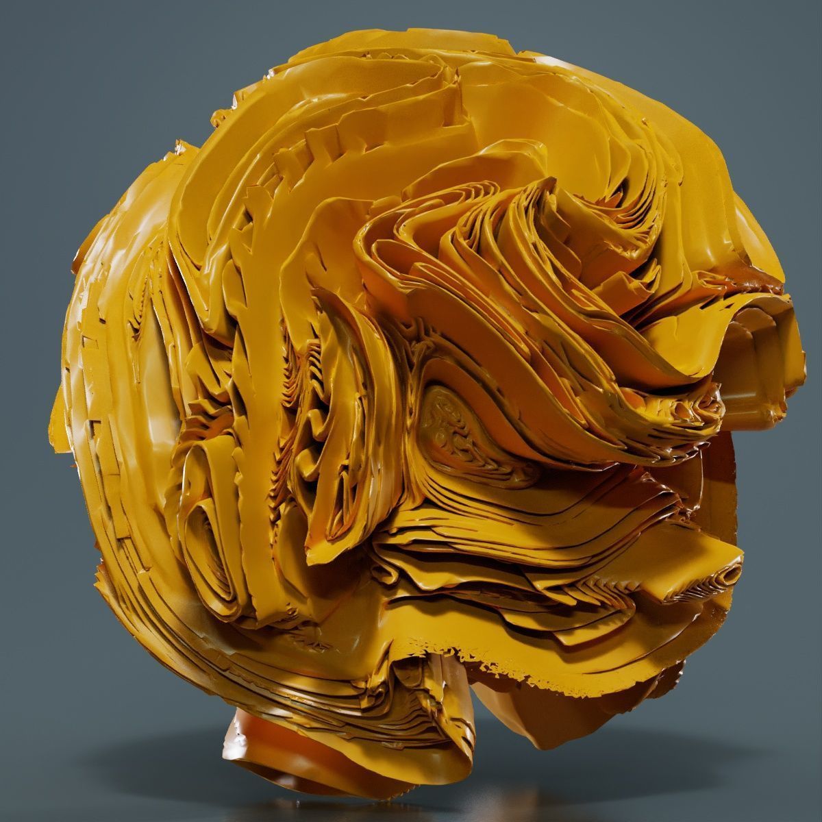 Folded Sphere 5 3D model_12