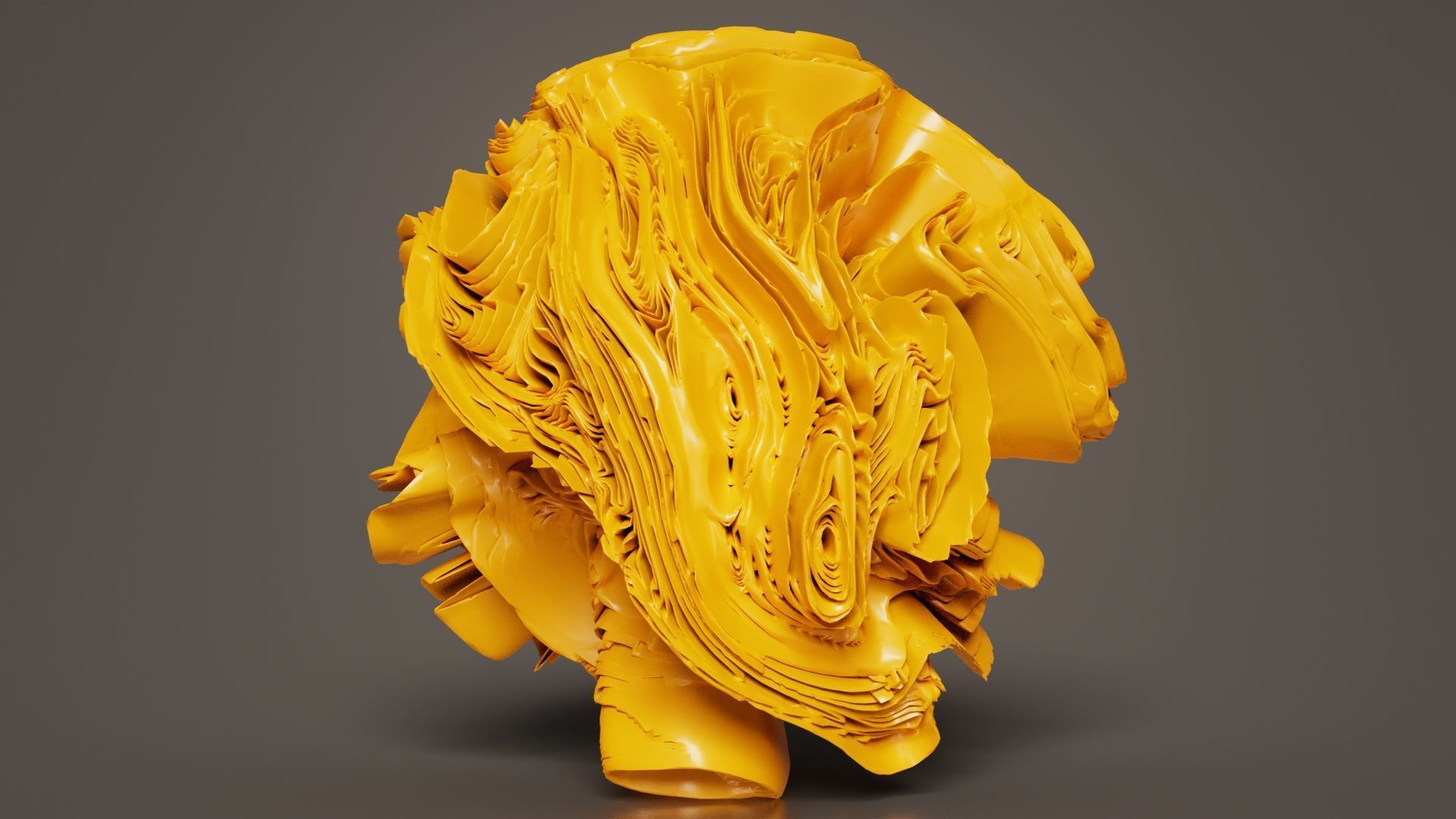 Folded Sphere 5 3D model_6