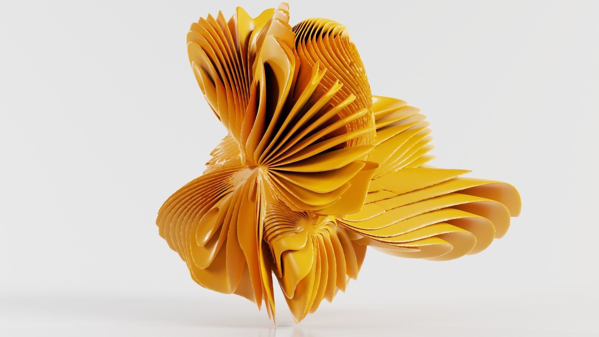 Folded Sphere 6 3D model_3