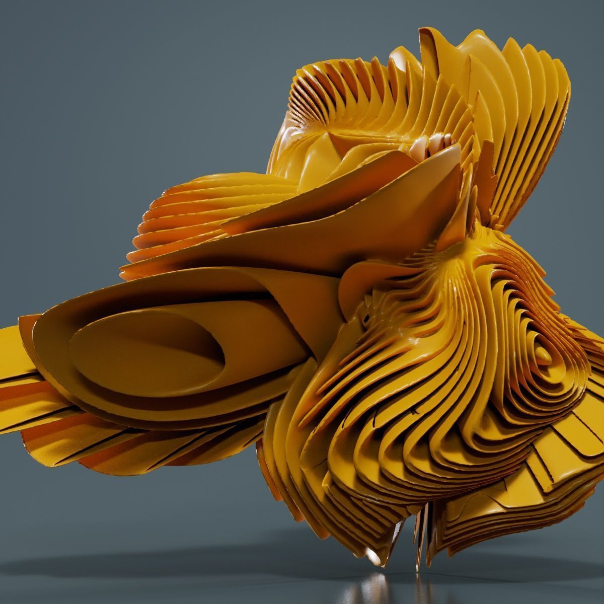 Folded Sphere 6 3D model_15