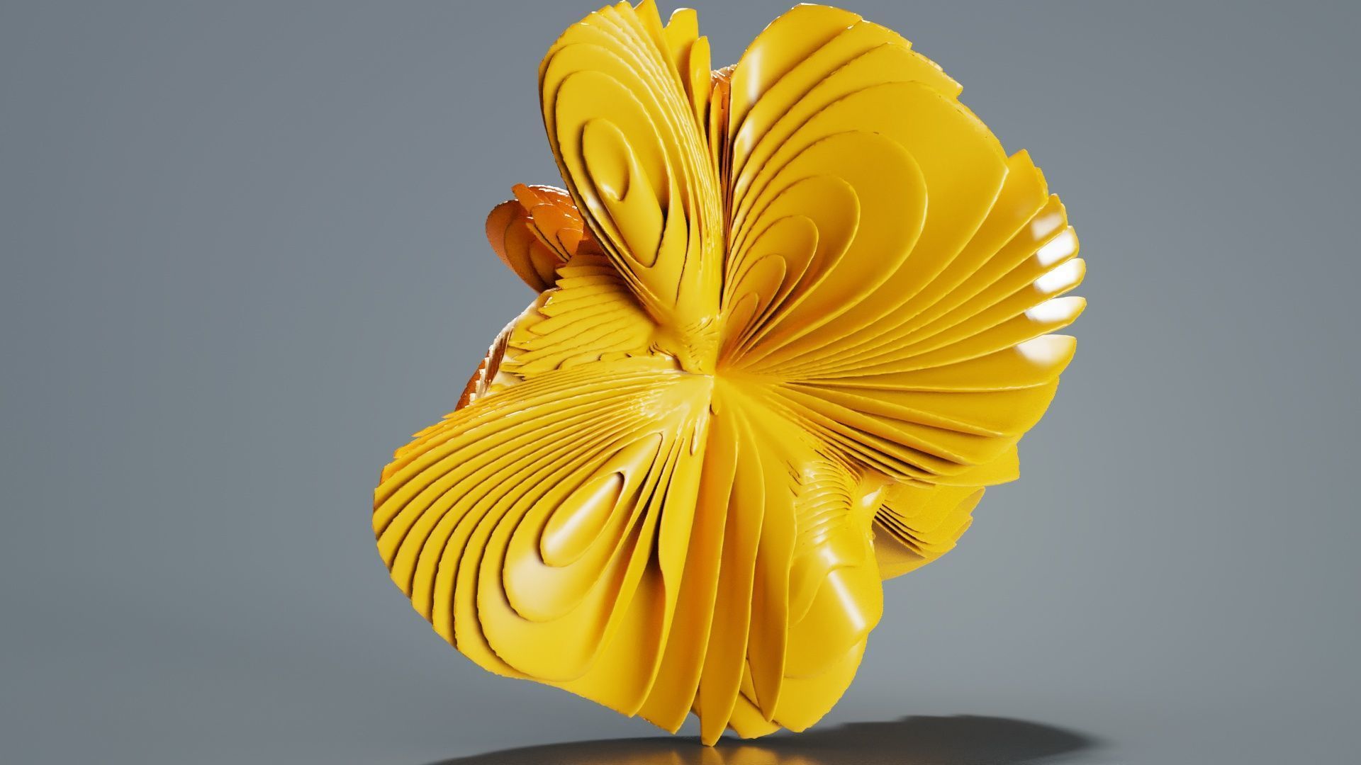 Folded Sphere 6 3D model_2