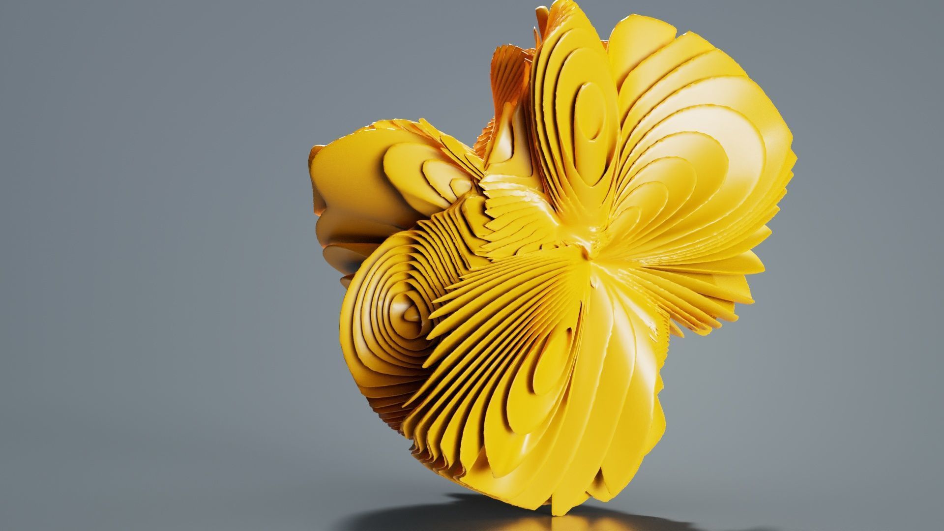 Folded Sphere 6 3D model_7