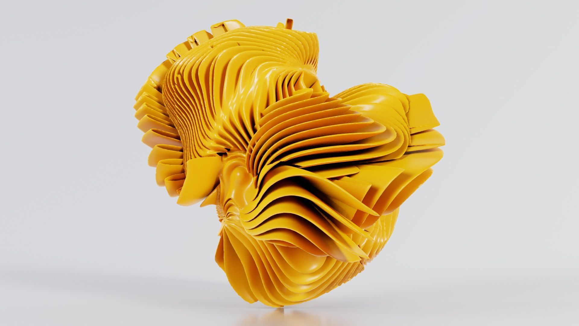 Folded Sphere 6 3D model_5