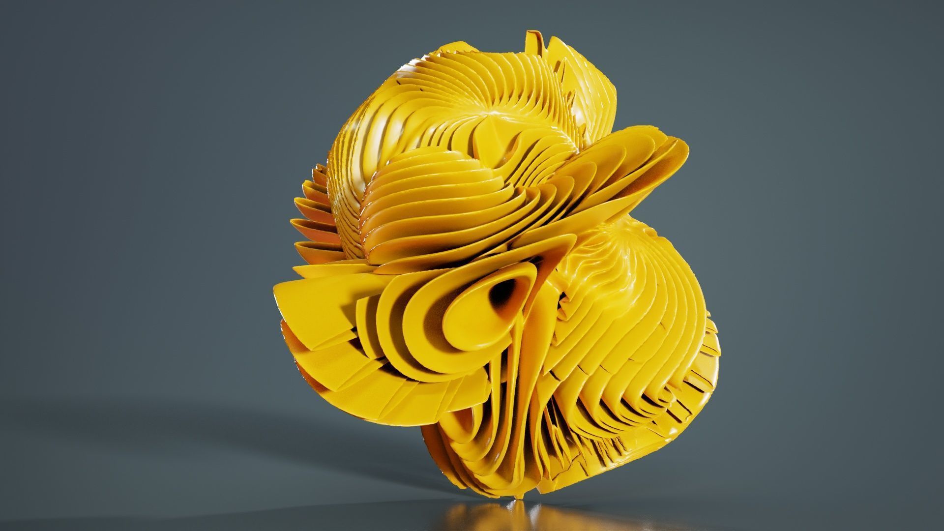 Folded Sphere 6 3D model_8