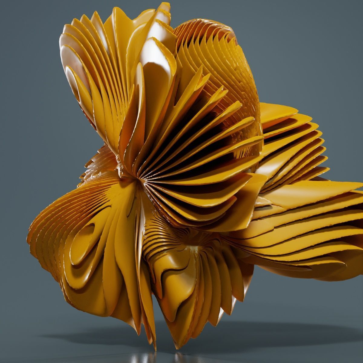 Folded Sphere 6 3D model_11