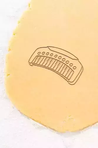 Electronic Piano Cookie Cutter - Biscuit Cutter
