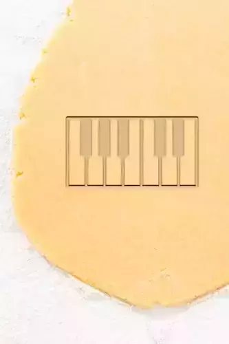 Piano Cookie Cutter - Biscuit Cutter
