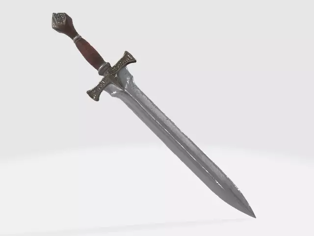 Sword 3D model_0