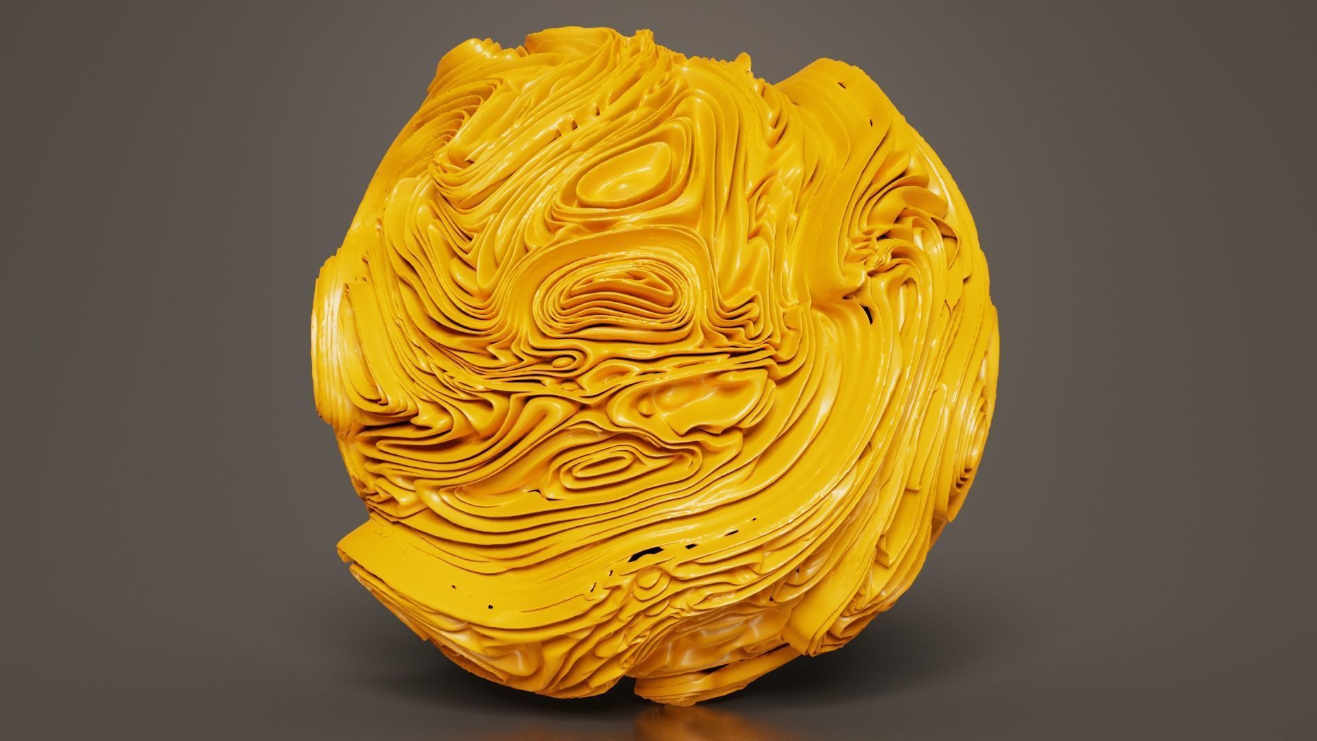 Folded Sphere 9 3D model_1