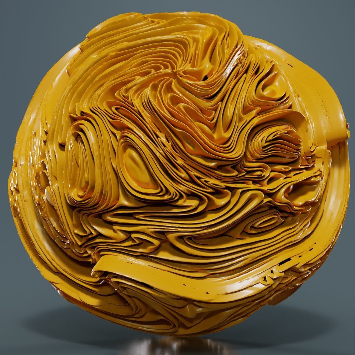 Folded Sphere 9 3D model_11
