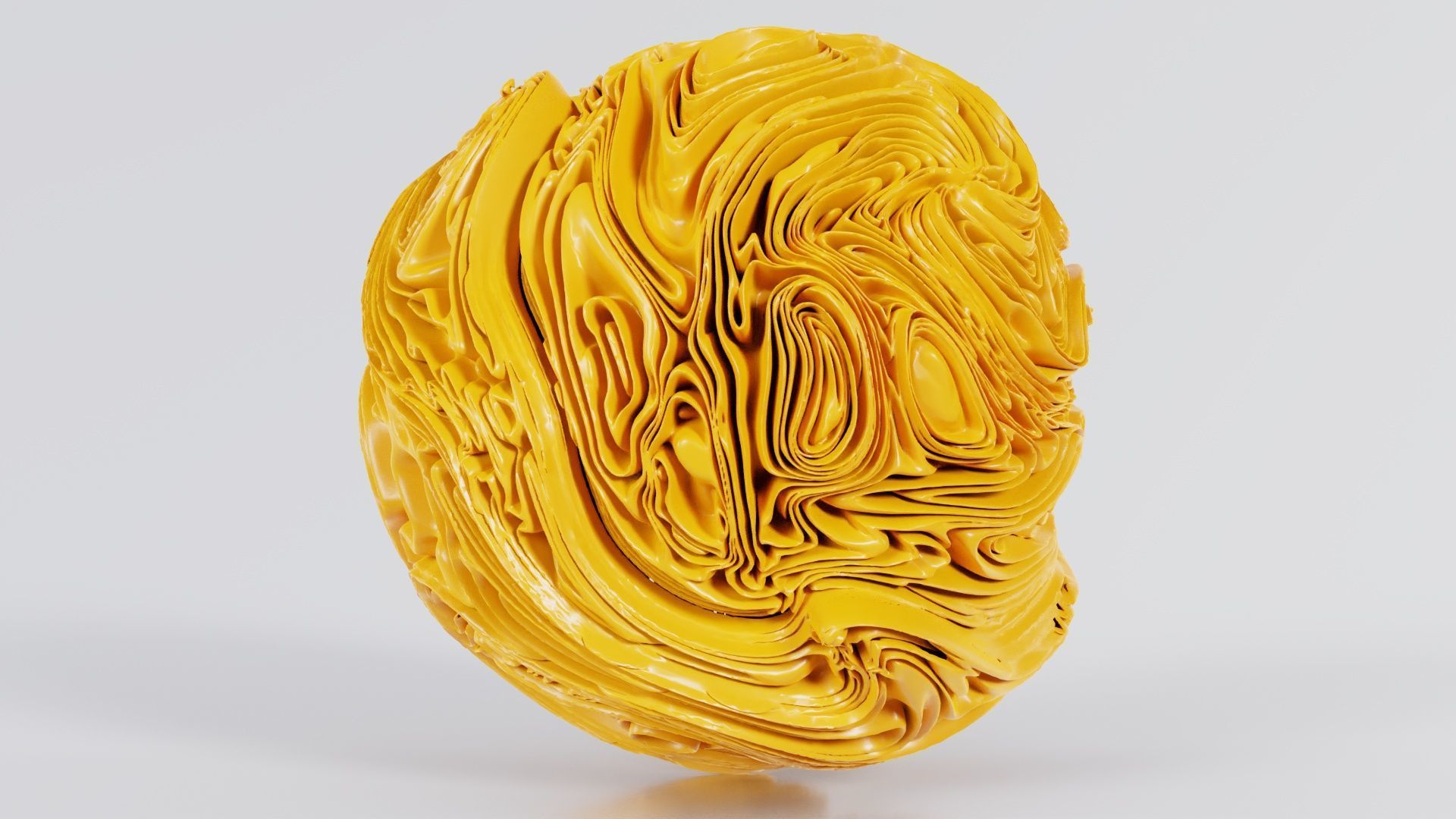 Folded Sphere 9 3D model_7