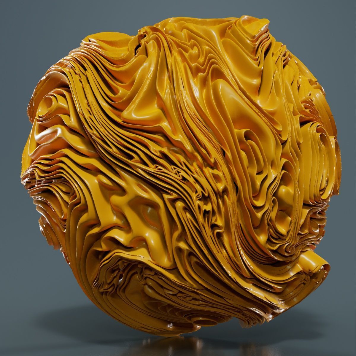 Folded Sphere 9 3D model_13