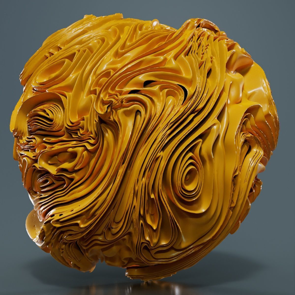 Folded Sphere 9 3D model_9