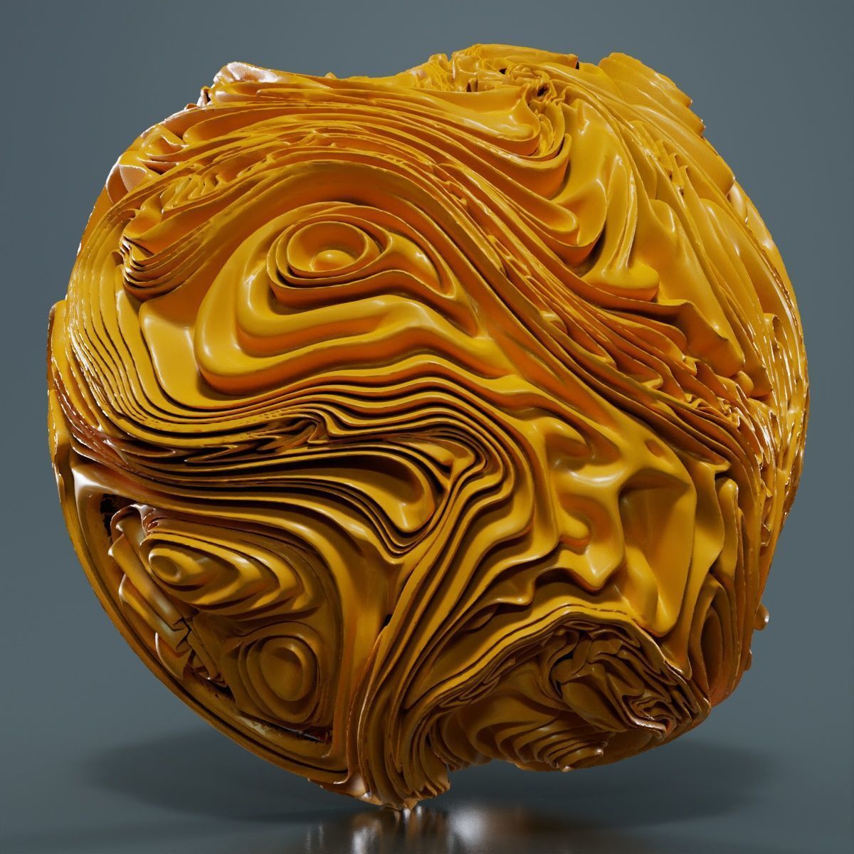 Folded Sphere 9 3D model_14