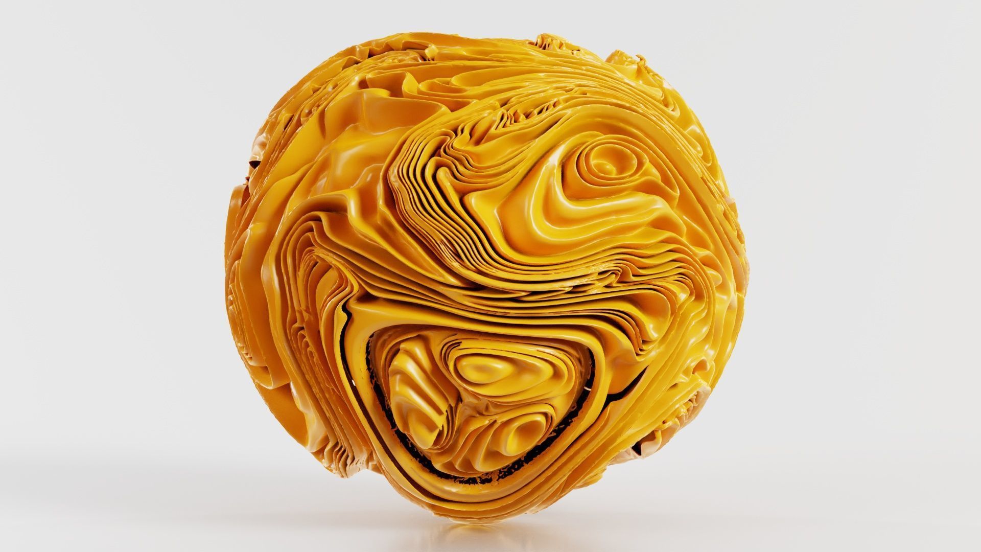 Folded Sphere 9 3D model_5