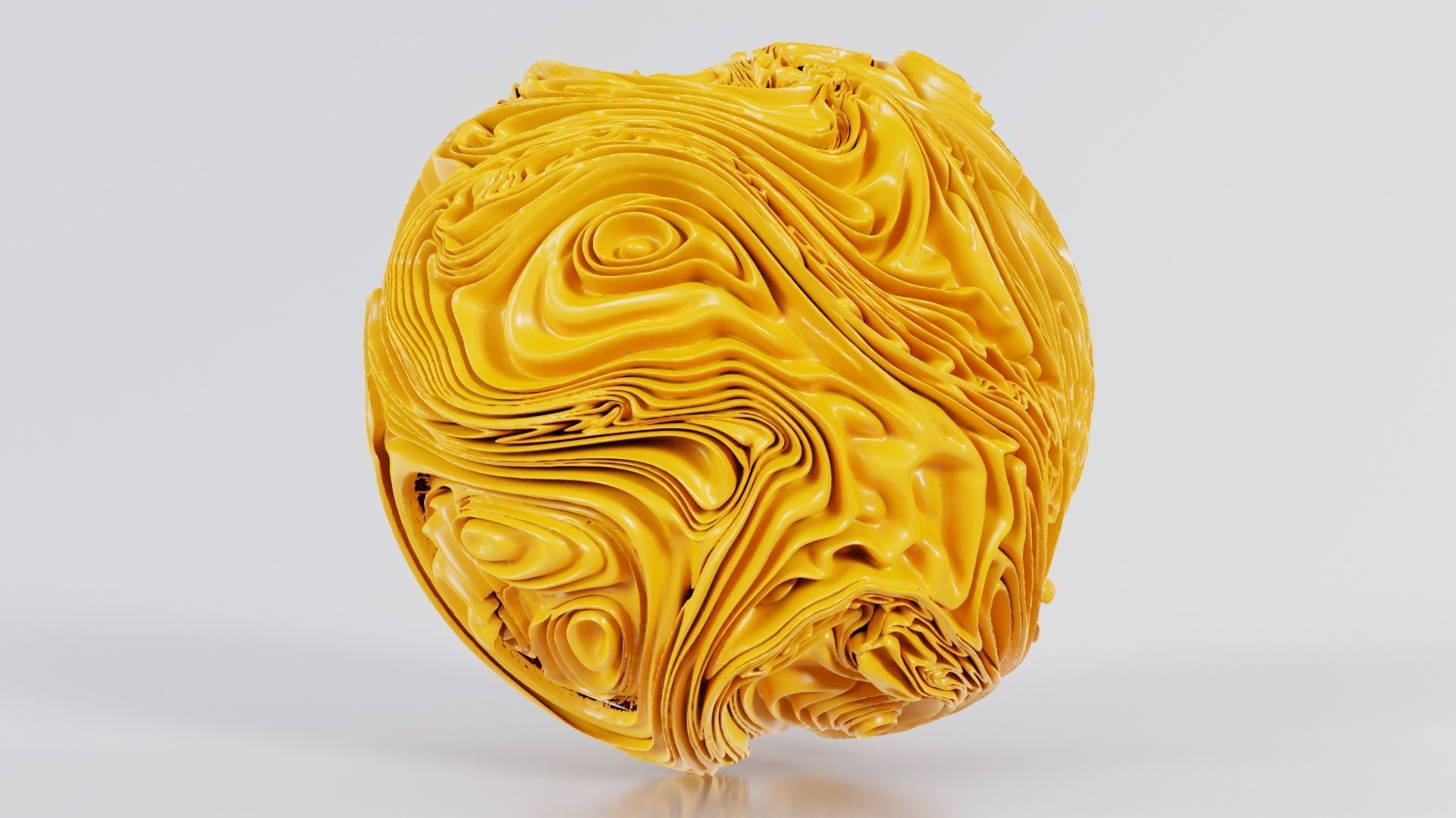 Folded Sphere 9 3D model_2