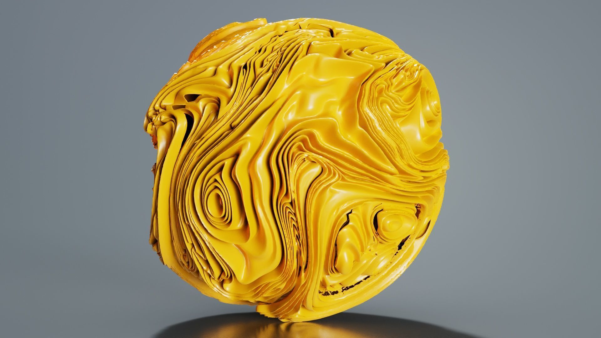 Folded Sphere 9 3D model_4